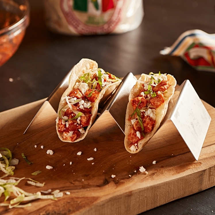 LA BANDERITA WHITE CORN TORTILLA 4.5 INCH
