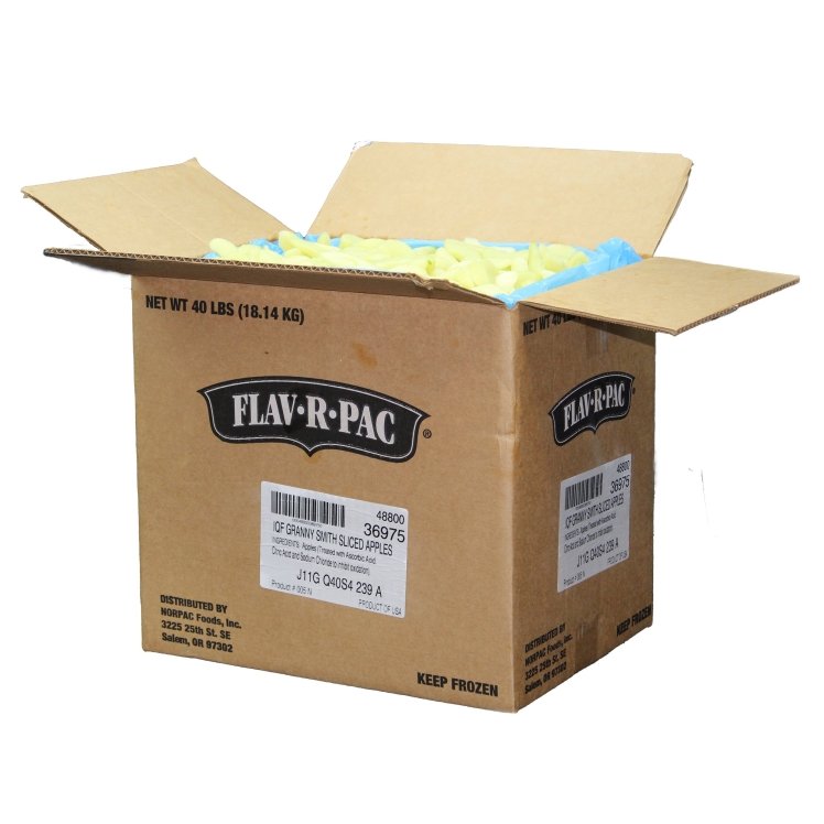FLAV-R-PAC GRANNY SMITH APPLE SLICES FROZEN
