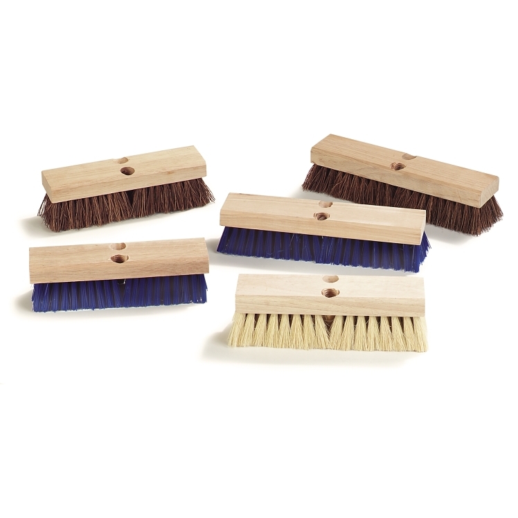 CARLISLE FOODSERVICE PRODUCTS BRUSH, SCRUB 10 INCH WOOD BLOCK