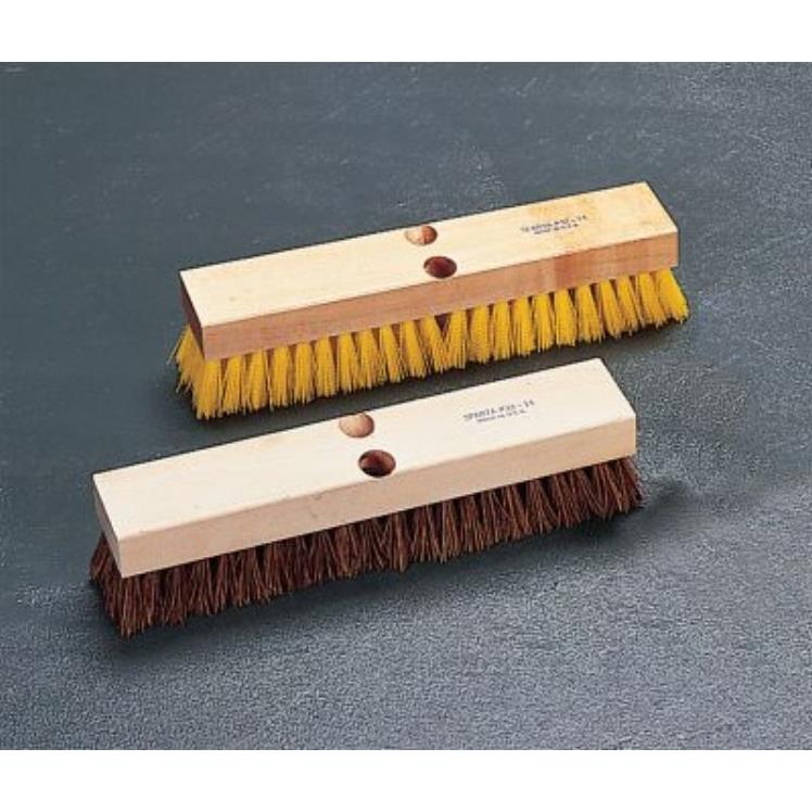 CARLISLE FOODSERVICE PRODUCTS BRUSH, SCRUB 10 INCH WOOD BLOCK