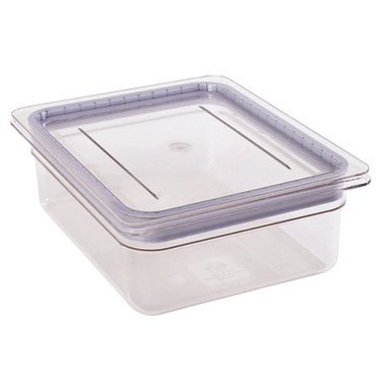 CAMBRO COVER, FOOD PAN 1/3 SIZE PLASTIC CLEAR GRIP LID