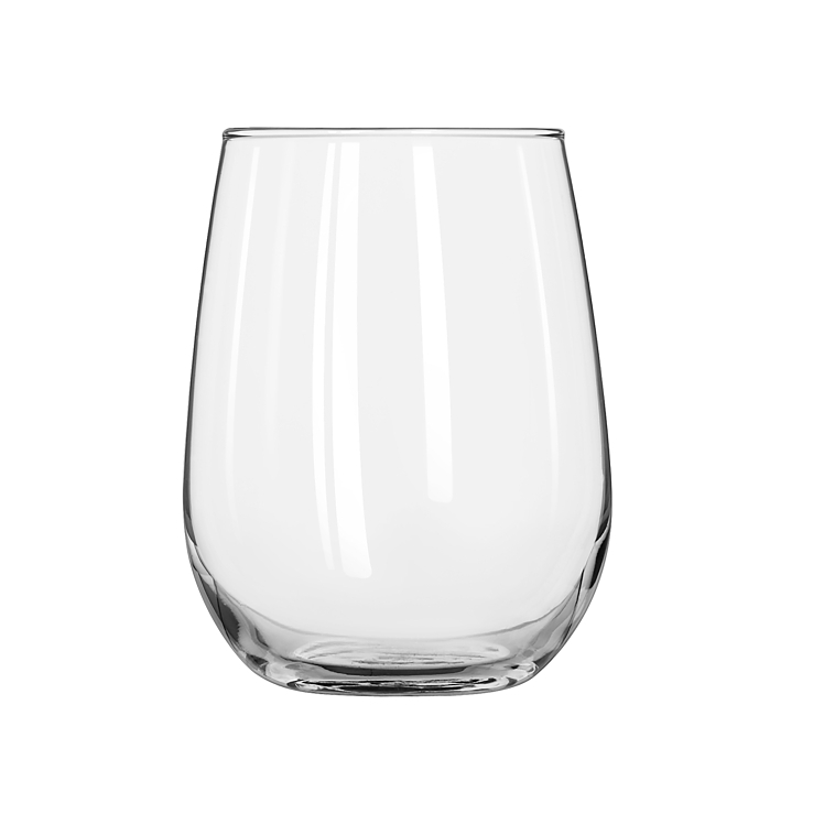 LIBBEY GLASS STEMLESS WINE 17 OUNCE