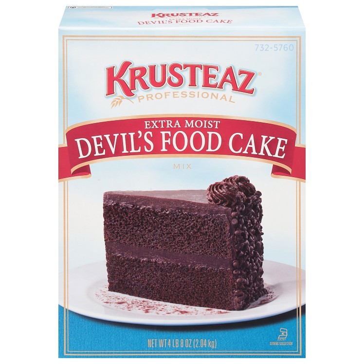 KRUSTEAZ PROFESSIONAL DEVIL'S FOOD CAKE MIX