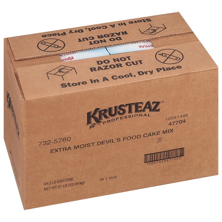 KRUSTEAZ PROFESSIONAL DEVIL'S FOOD CAKE MIX