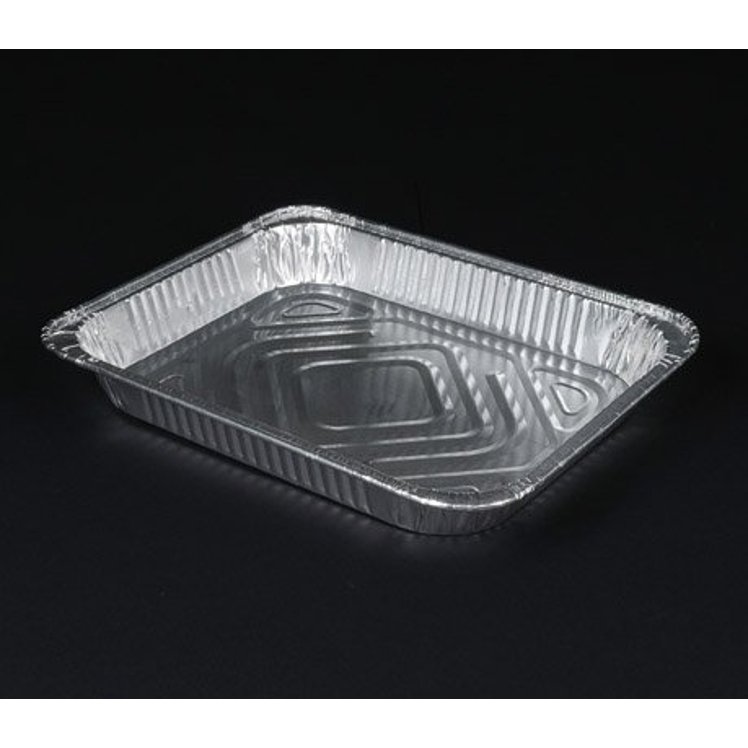 DURABLE PACKAGING STEAM TABLE FOIL PAN HALF SIZE 1.68 DEPTH