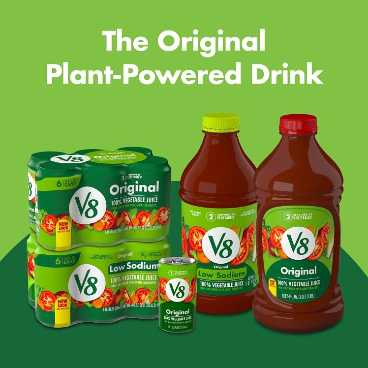 CAMPBELL'S V8 VEGETABLE JUICE
