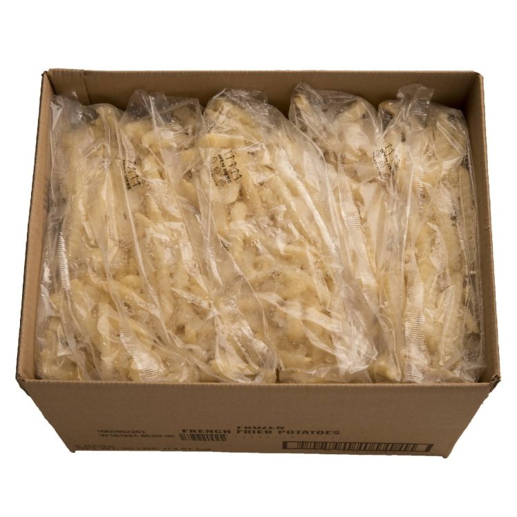 GOLDEN FRY 3/8 CRINKLE CUT FRENCH FRIES FROZEN 6/5LB