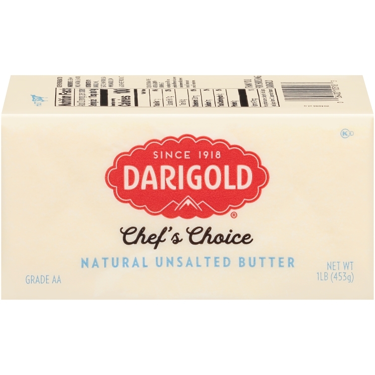 DARIGOLD UNSALTED BUTTER PRINTS