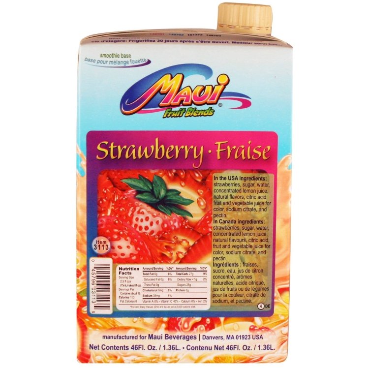 MAUI LYONS STRAWBERRY SMOOTHIE