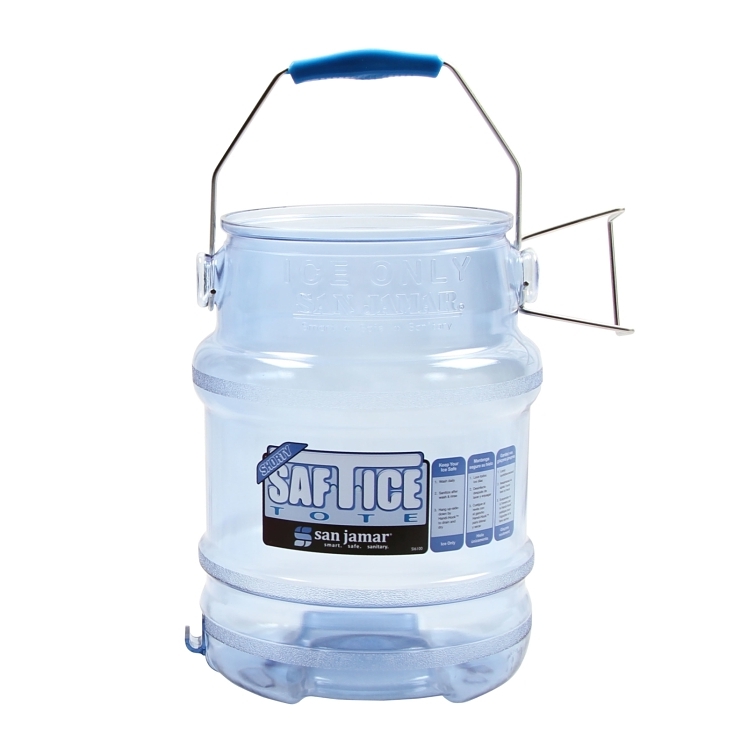 SAN JAMAR CARRIER ICE TOTE 5 GALLON PLASTIC