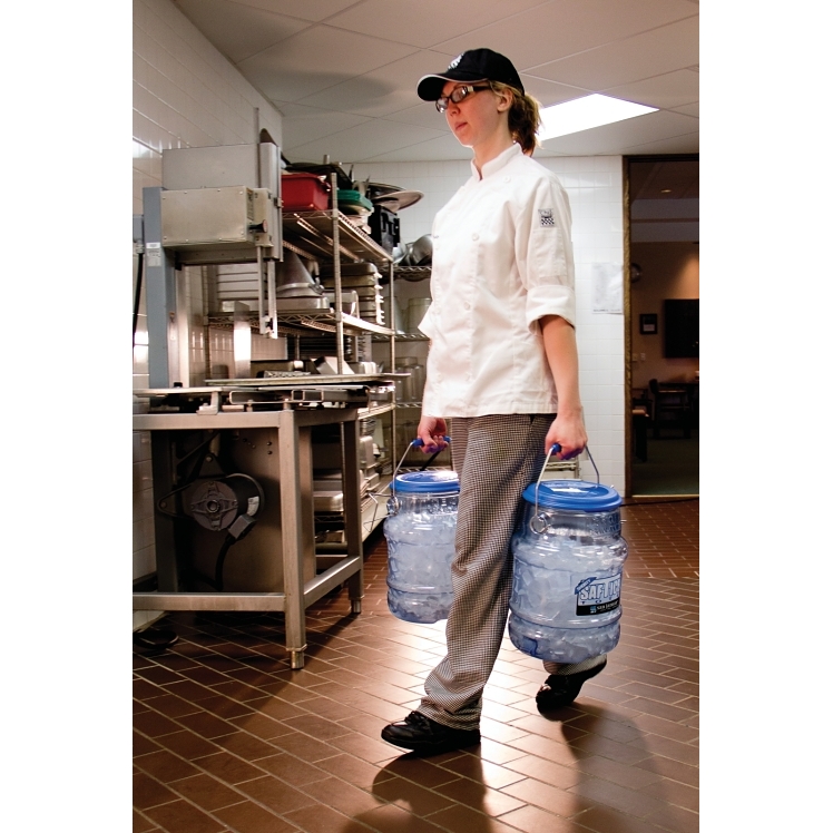 SAN JAMAR CARRIER ICE TOTE 5 GALLON PLASTIC
