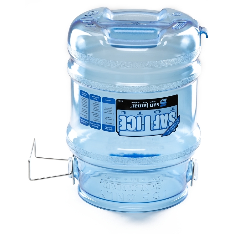 SAN JAMAR CARRIER ICE TOTE 5 GALLON PLASTIC