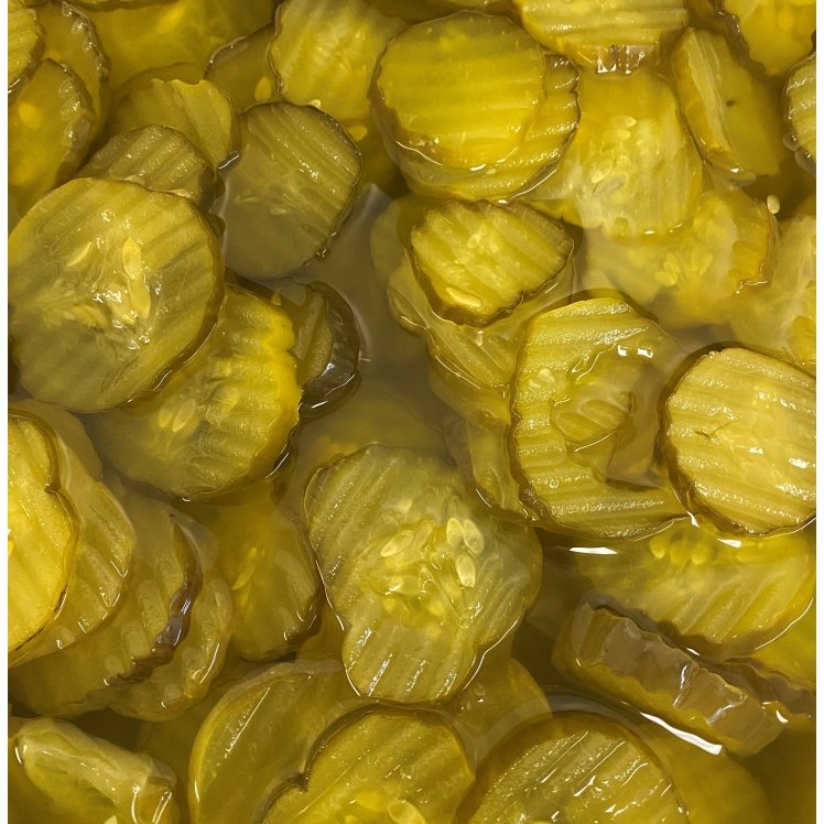 MONARCH DILL CRINKLE CUT PICKLE CHIPS 3/16 INCH