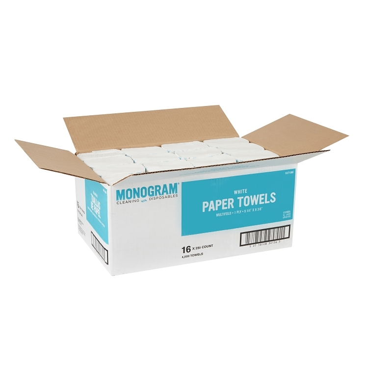 TOWEL, PAPR 9.25X9.38 MLTFD