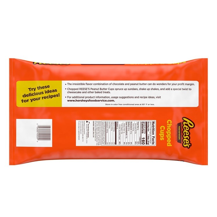 REESE'S CHOPPED PEANUT BUTTER CUPS