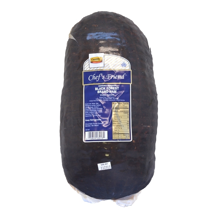 CLOVERDALE MEATS CHEFS FRIEND BLACK FOREST BONELESS HAM