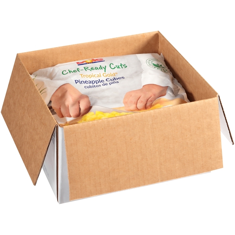 DOLE PACKAGED PINEAPPLE CUBES FROZEN