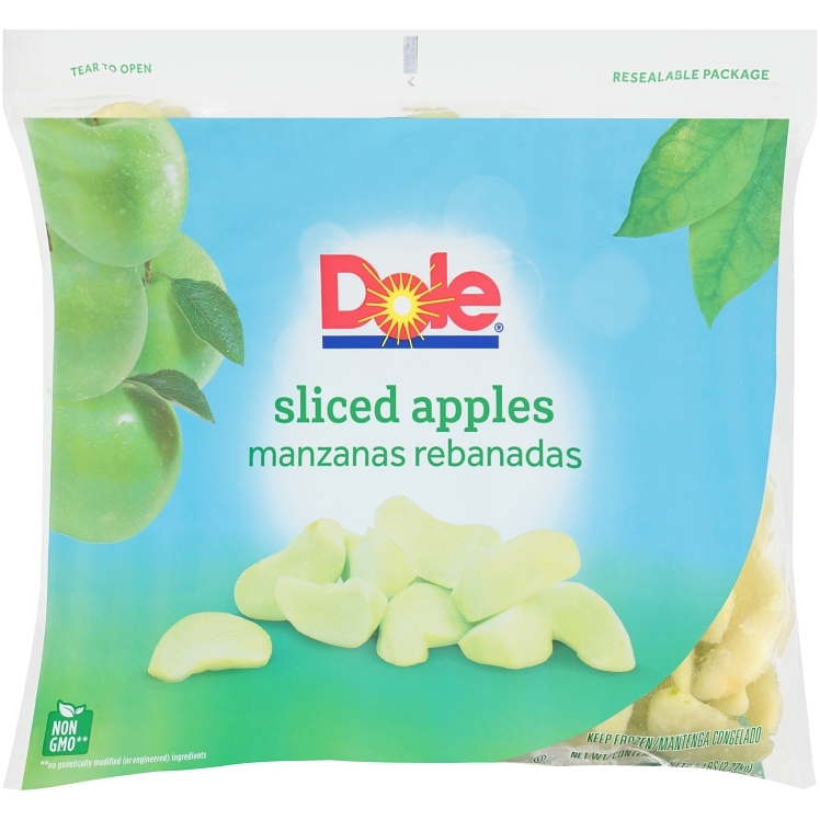 DOLE PACKAGED DOMESTIC FROZEN SLICED APPLE