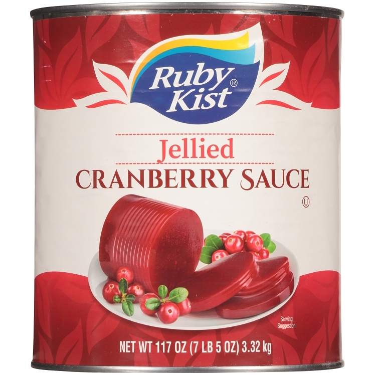 RUBY KIST JELLIED CRANBERRY SAUCE #10
