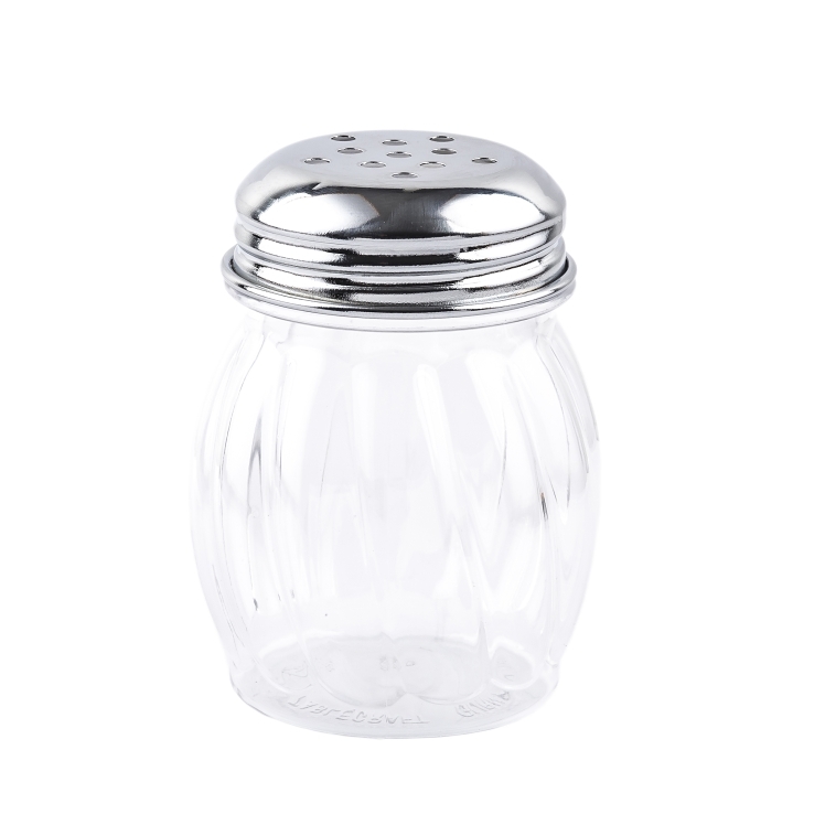 TABLECRAFT SHAKER CHEESE 6 OUNCE GLASS SWIRL WITH
