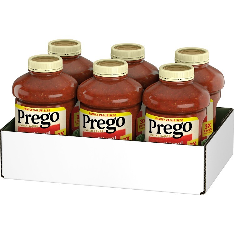 PREGO ITALIAN STYLE SPAGHETTI SAUCE