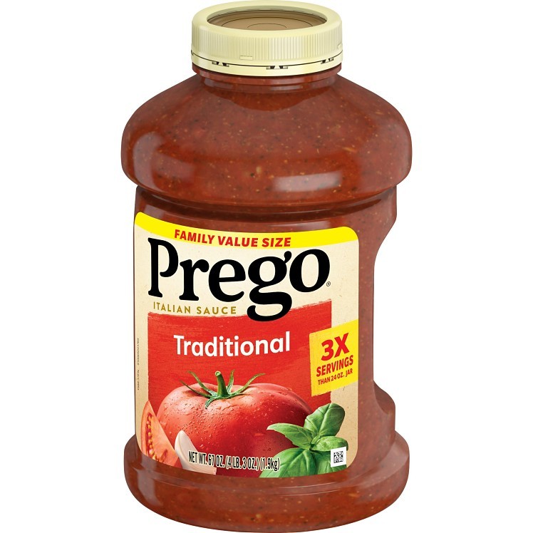 PREGO ITALIAN STYLE SPAGHETTI SAUCE