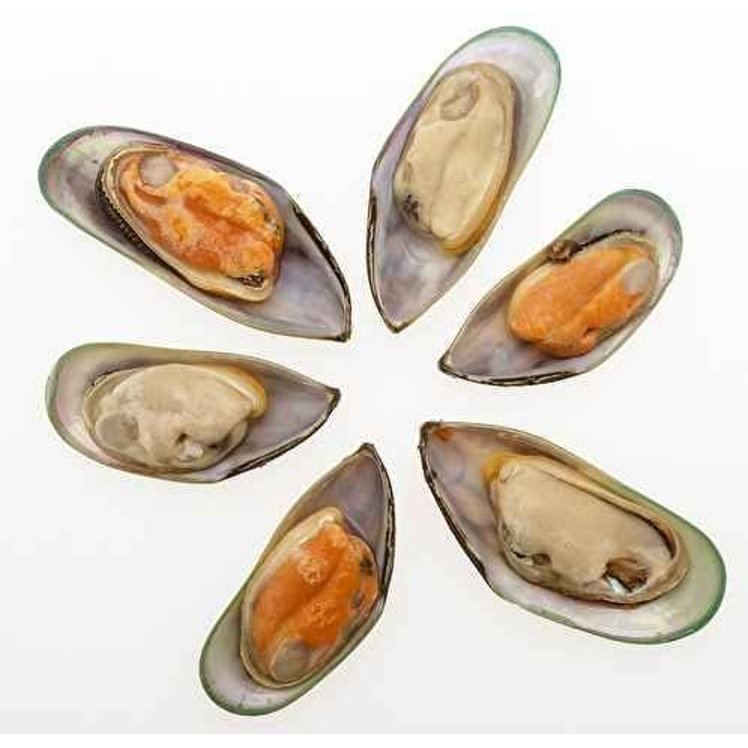GREEN LIP MUSSELS COOKED