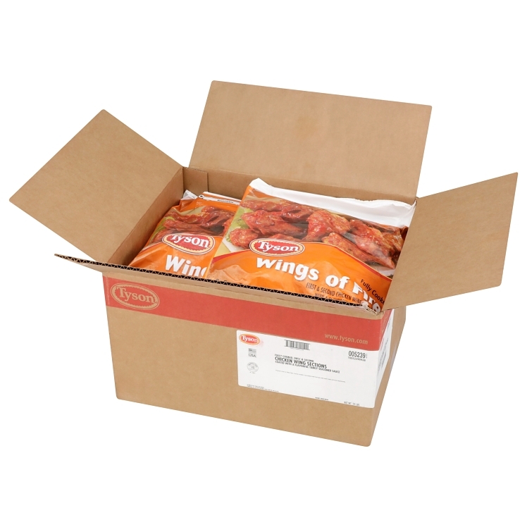 TYSON FULLY COOKED WINGS OF FIRE