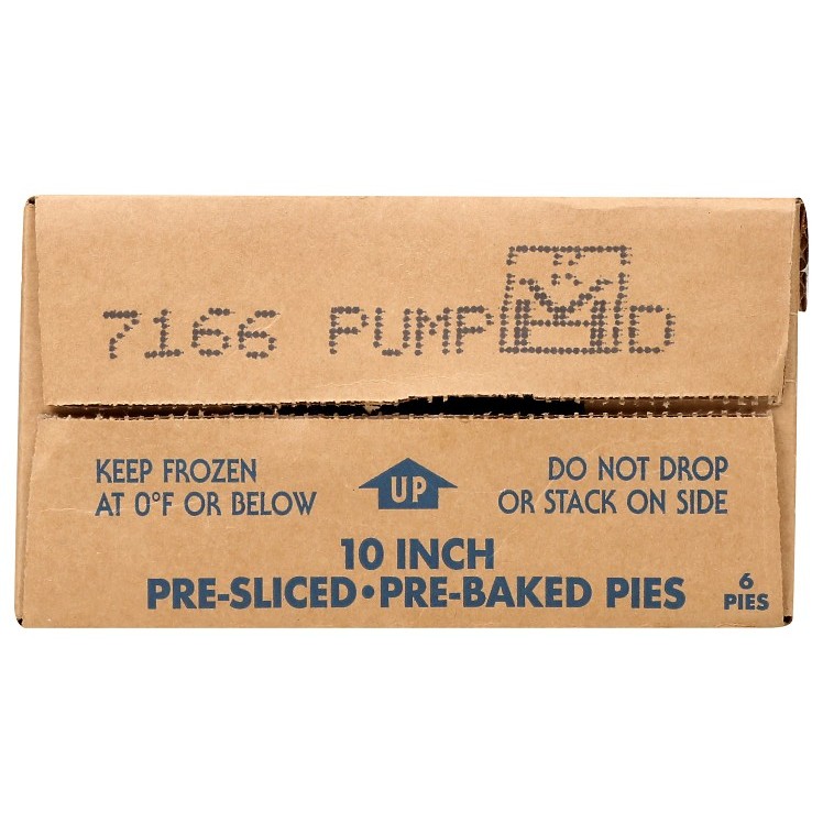 CHEF PIERRE PUMPKIN PIE TRADITIONAL PRE-BAKED 8 SLICES