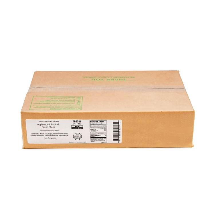 PATUXENT FARMS 150 COUNT APPLEWOOD SMOKED UNCURED BACON