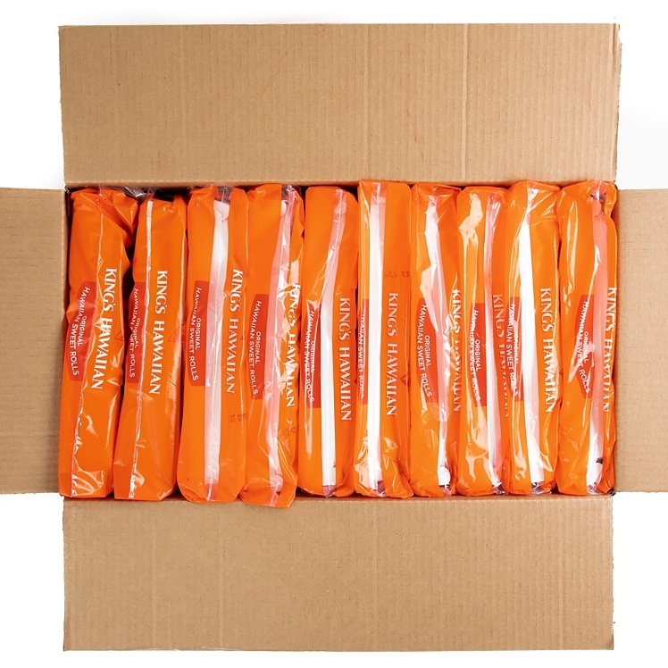 KINGS HAWAIIAN BAKERY SWEET ROLLS 24 COUNT
