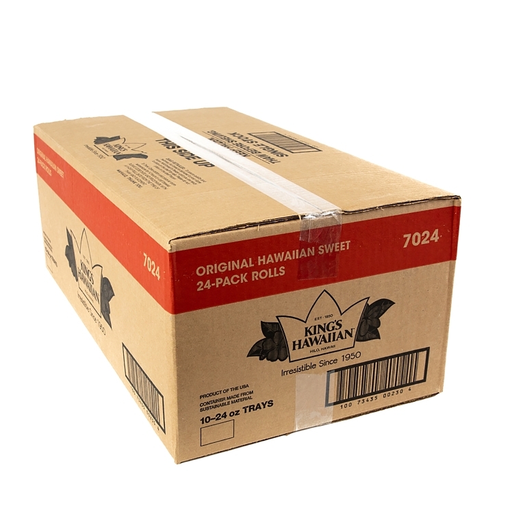 KINGS HAWAIIAN BAKERY SWEET ROLLS 24 COUNT