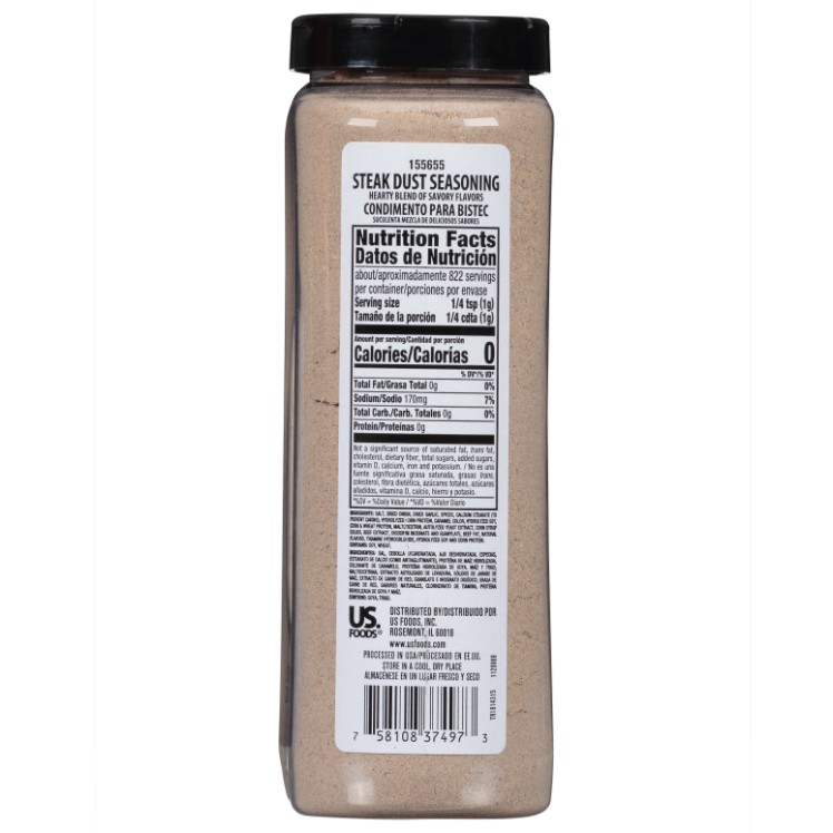 MONARCH SEASONING, STEAK DUST SHELF STABLE