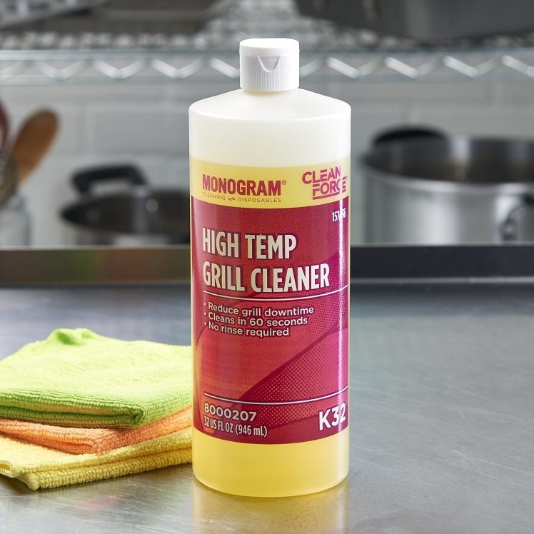 CLEAN FORCE YELLOW LIQUID GRILL CLEANER