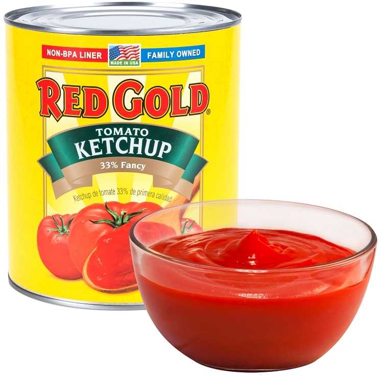 RED GOLD KETCHUP CAN