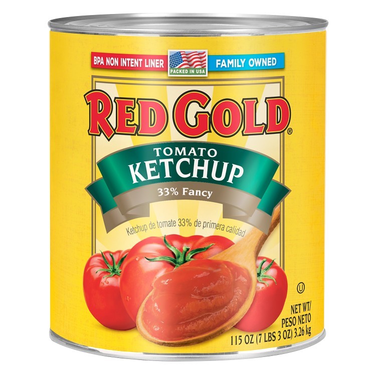 RED GOLD KETCHUP CAN