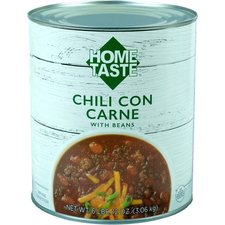 HOME TASTE CHILI, CON CARNE WITH BEANS SHELF