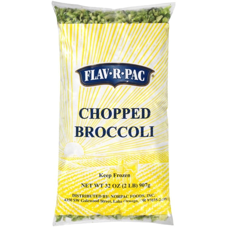 FLAV-R-PAC BROCCOLI CHOPPED IQF - US Foods CHEF'STORE