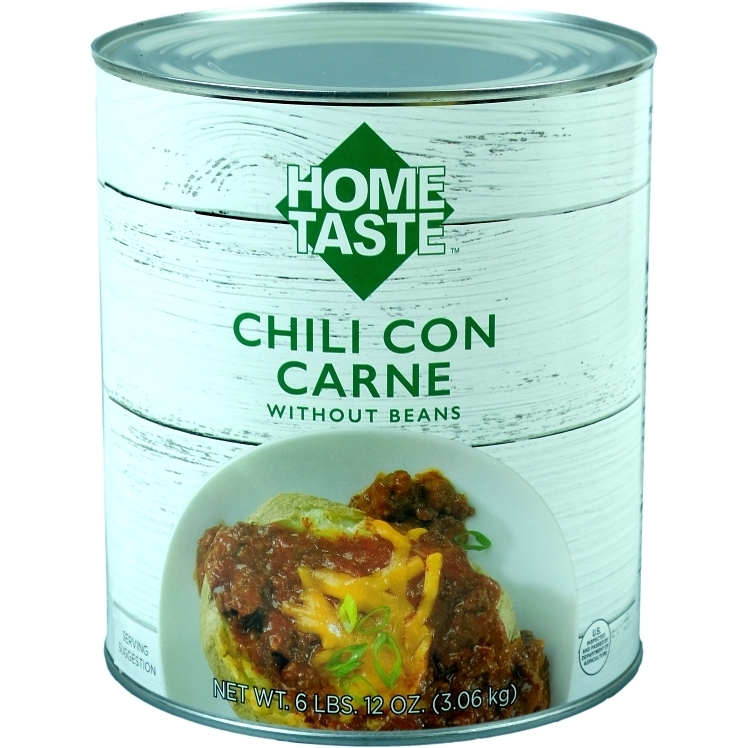 HOME TASTE CHILI, CON CARNE NO BEAN SHELF