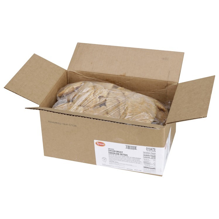 TYSON BREADED CHICKEN TENDERLOIN JUMBO RAW