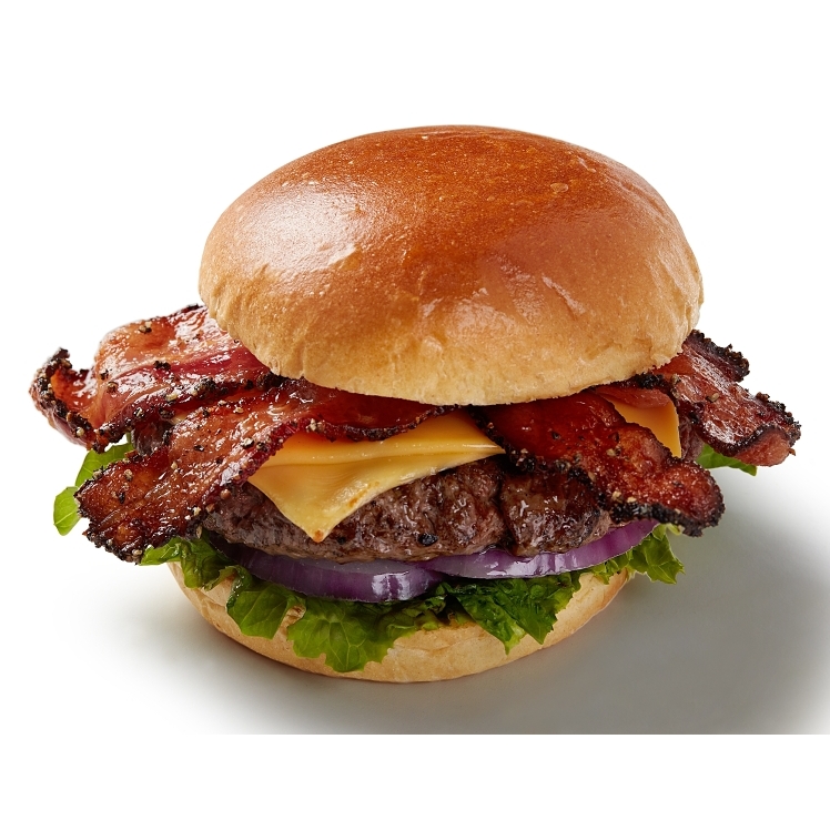 Cloverdale Peppered Sliced Bacon 12-16 CT