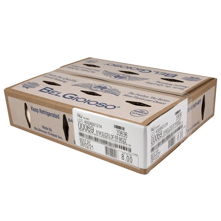 BELGIOIOSO SLICED MOZZARELLA