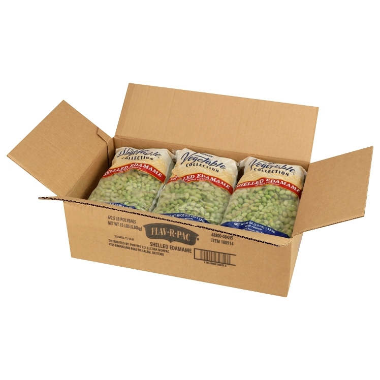 FLAV-R-PAC SHELLED EDAMAME SOYBEANS