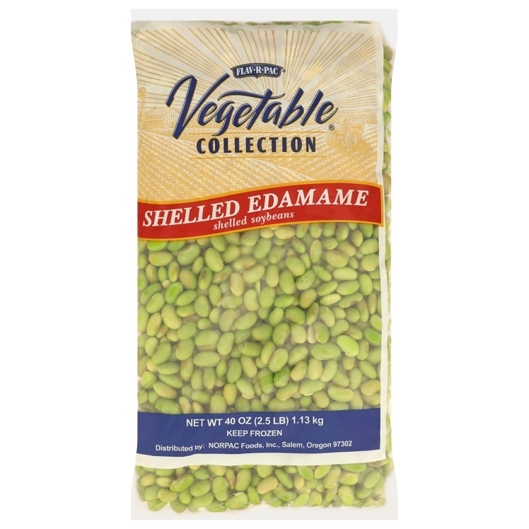 FLAV-R-PAC SHELLED EDAMAME SOYBEANS