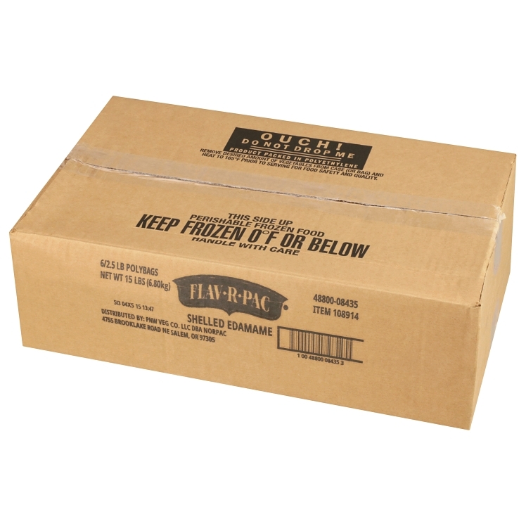 FLAV-R-PAC SHELLED EDAMAME SOYBEANS