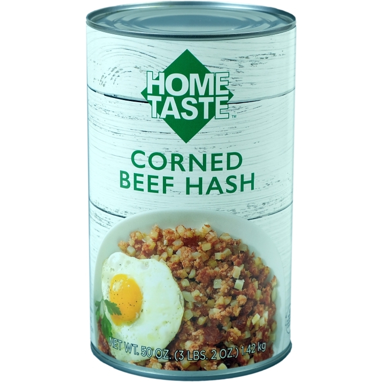 HOME TASTE CANNED BEEF HASH SHELF STABLE