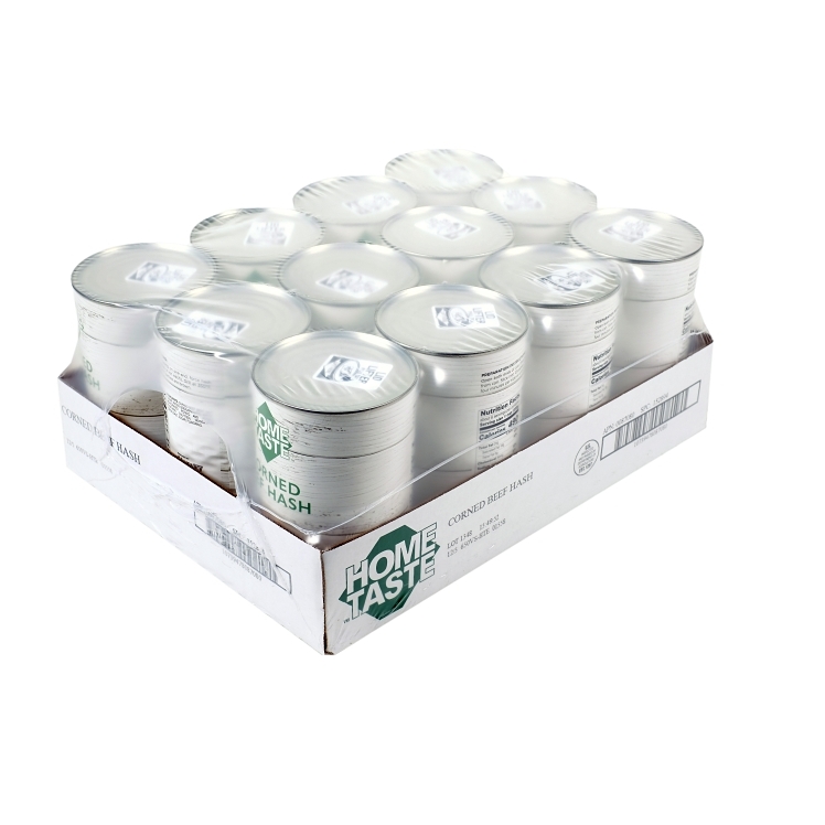 HOME TASTE CANNED BEEF HASH SHELF STABLE