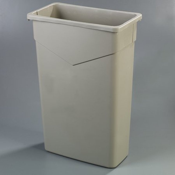 CONTAINER, WASTE 23 GAL PLYLN