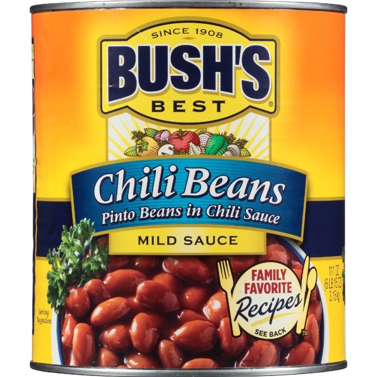 BUSH'S BEST CHILI BEAN MILD CANNED