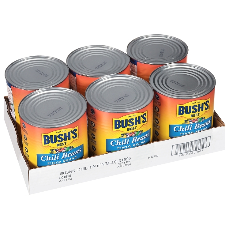 BUSH'S BEST CHILI BEAN MILD CANNED
